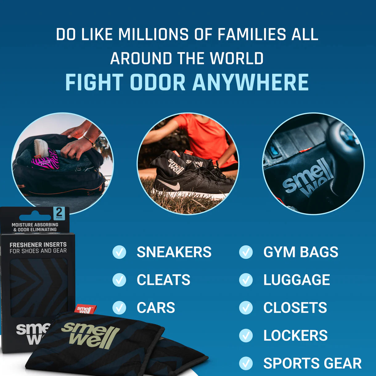 SmellWell Active - Pink Zebra